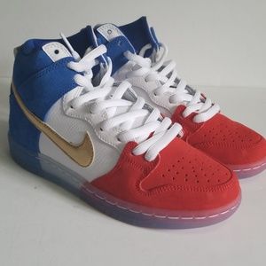 Nike Dunk High Premium SB 313171-674 USA Olympic F